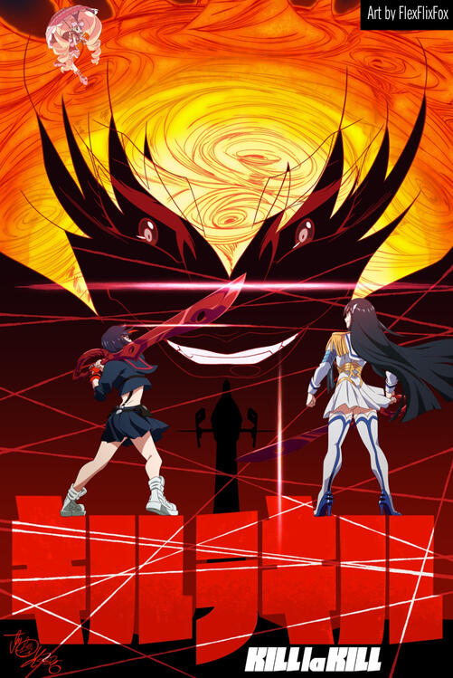 Kill la Kill fanart poster
