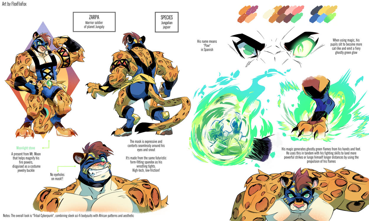 Zarpa, the Jungalian Jaguar
