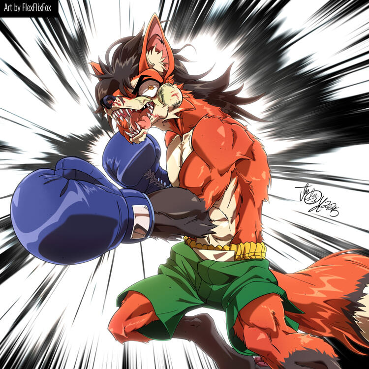 Boxing Fox fanart