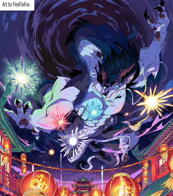 Year of the dragon commission
